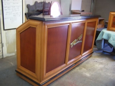 7 Rio Hotel Portable Bar Refinished After